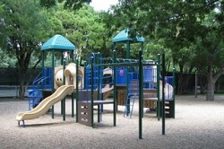 Playground and jungle gym