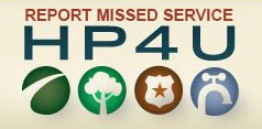 Report Missed Service HP4U