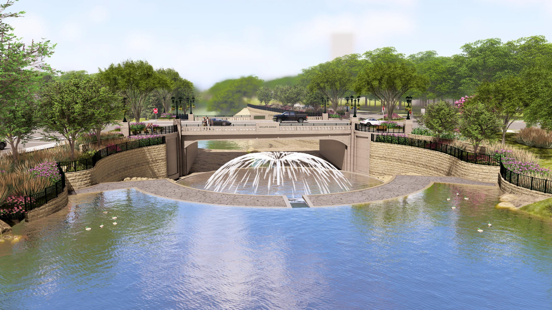 Wycliffe Ave Improvements Rendering (1)